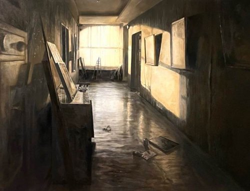 林之助紀念獎 | 李宜杰/緣起1/2022/油畫/116.5x91cm