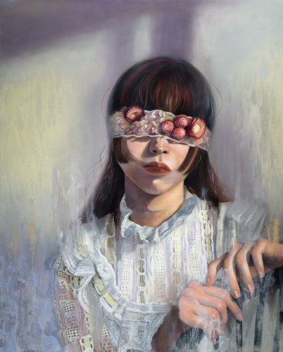 典藏獎 | 何沛雯/VISUAL-1/2022/油畫/162 x 130 cm