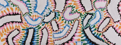 林之助紀念獎 | 黃詩涵/Survive/2024/複合媒材/91x233 cm
