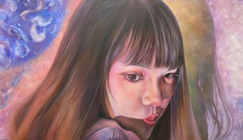典藏獎 | 李欣蕙/我心我影/2024/油彩/162x97cm