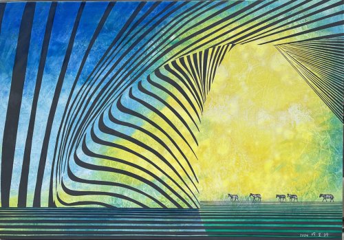 碩士班 何昱琦/草原迴夢